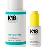 K18 Detox Shampoo & Hair Oil Bundle - Color Safe Detox Clarifying Shampoo (8.5oz) to remove build up, and Weightless Hair Strengthening Oil (30ml)