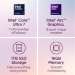 Lenovo Slim 7i Aura Edition - 2025 - Copilot+ PC - Core Ultra 7 Processor 256V - 14" WUXGA OLED Display - 16 GB Memory - 1 TB Storage - Luna Grey - Image 2