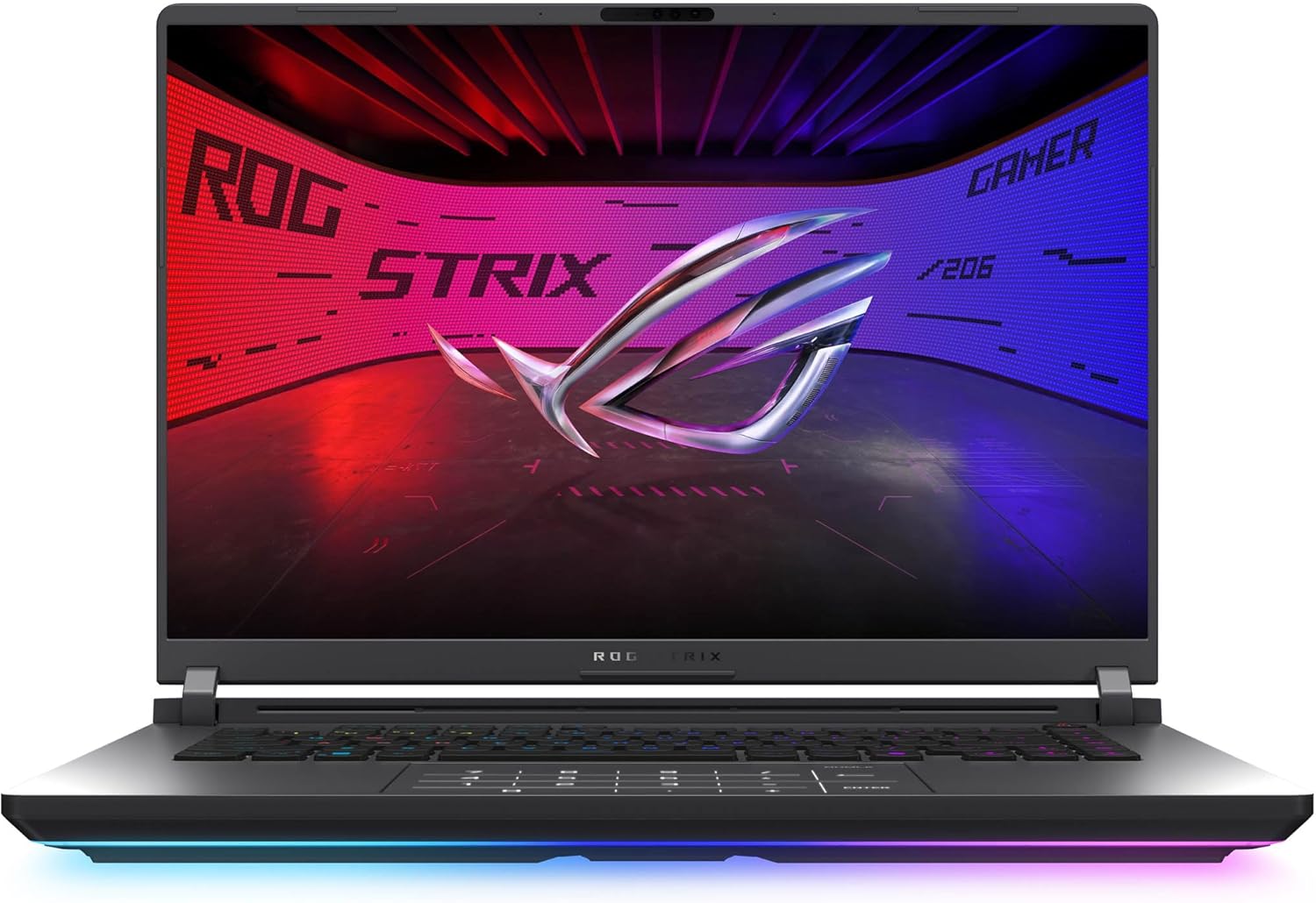 71WH7jtyWpL._AC_SL1500_.jpg ASUS ROG Strix G16 (2025) Gaming Laptop, 16” ROG Nebula Display 16:10 2.5K 240Hz/3ms, NVIDIA® GeForce RTX™ 5070 Ti GPU, Intel® Core™ Ultra 9 275HX Processor, 32GB DDR5, 1TB SSD, Wi-Fi 7, Win11 Home - Image 1