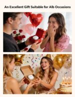 True Wireless Earbuds Bluetooth Headphones: Ultra-Lightweight Bluetooth Earbuds for All-Day Comfort, Waterproof TWS Ear Buds with Mic, 25H Playtime, Earphones for iOS/Android, Work, Commute, Study - Image 8