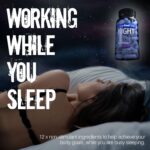 stripfast5000 Weight Management Support + Relaxation Capsules, Stimulant-Free for Women & Men, Night Bullets Blackout - Image 2