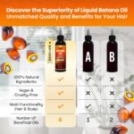 Batana Oil for Hair Growth with Rosemary, Castor, and Pumpkin Seed Oils, 100% Pure Unrefined Honduran Formula, Strengthens, Nourishes, Revives Scalp & Strands, Natural Care for All Types (5oz) - Image 7