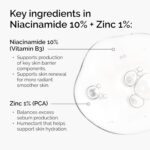The Ordinary Niacinamide 10% + Zinc 1%, Smoothing Serum for Blemish-Prone Skin - Image 3