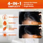 Batana Oil for Hair Growth with Rosemary, Castor, and Pumpkin Seed Oils, 100% Pure Unrefined Honduran Formula, Strengthens, Nourishes, Revives Scalp & Strands, Natural Care for All Types (5oz) - Image 6