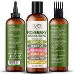 VITAL AFFAIR Blend Of Pure Rosemary Oil For Hair Growth With Castor, Batana, Jojoba Oil-Infused With Biotin & Vitamin E-Blend of Effective Hair Oils for Hair Growth-Strengthening Treatment 6 Fl Oz - Image 2
