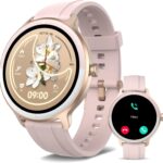 YMZ Smart Watch for Men Women, 1.27" HD Touchscreen Fitness Tracker, Bluetooth Calling, 100+ Sports Modes, Sleep Monitor, IP68 Waterproof, Compatible with Android & iOS