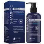 Biotion Hair Growth Shampoo for Men: Natural Thickening Shampoo with Tea Tree Oil Ginseng Mint for Hair Loss and Thinning Hair - 10.1 fl.oz, Dark Blue