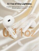 True Wireless Earbuds Bluetooth Headphones: Ultra-Lightweight Bluetooth Earbuds for All-Day Comfort, Waterproof TWS Ear Buds with Mic, 25H Playtime, Earphones for iOS/Android, Work, Commute, Study - Image 7