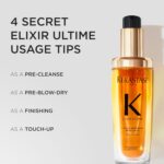 Kerastase Elixir Ultime Refillable Hair Oil - Hydrates & Smoothes Frizz, Adds Shine, With Wild Camellia, Nourishes & Strengthens Hair - Image 7