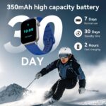 iBesi Smart Watches for Men Women, 1.83" HD Touchscreen Fitness Tracker with Bluetooth Calls, IP68 Waterproof, 120+ Sport Modes, 24/7 Heart Rate & Sleep Monitor for iPhone Android iOS (Blue) - Image 5