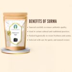 Surma 100 Gm (Kala) - Kajal - Eye Surma - Soorma Black - Kohl Stone (Galena) - Stibnite - Black Antimony - Image 5