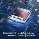 acer Aspire 16 AI Copilot+ PC | 16" WUXGA 120Hz Multi-Touch Display | Snapdragon X X1-26-100 | NPU: 45 Tops - GPU: Up to 1.7 TFLOPs | 16GB LPDDR5X | 512GB PCIe Gen 4 SSD | Wi-Fi 7 | A16-11MT-X669 - Image 3