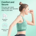 TAGRY Bluetooth Headphones True Wireless Earbuds 60H Playback LED Power Display Earphones with Wireless Charging Case IPX5 Waterproof in-Ear Ear buds with Mic for TV Smart Phone Laptop Computer Sports - Image 7