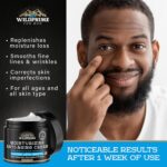 Men's Face Moisturizer Cream - Anti Aging & Wrinkle - Men's Shave Lotion - Made in USA - Collagen, Hyaluronic Acid, Vitamins E & A, Avocado Oil - Age Facial Skin Care, Day & Night Moisturizing, 4 oz - Image 4