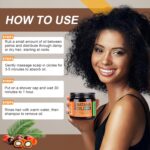 Batana Oil for Hair Growth Dr Sebi, 100% Raw Organic Batana Hair Mask from Honduras, Wild Growth Hair Oil, Scalp Oil Promotes Hair Thickness, Prevents Loss for Men & Women, 2 fl oz - Image 5