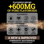 Black Forest High Flavanol Cocoa Powder (1200mg Flavanols & Flavonoids Supplements)10X More Flavanols (Epicatechin) Than Cocoa & 600mg of Epicatechin Supplement for Heart Health, Nitric Oxide & Energy - Image 5