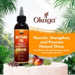 Batana Oil for Hair Growth with Rosemary, Castor, and Pumpkin Seed Oils, 100% Pure Unrefined Honduran Formula, Strengthens, Nourishes, Revives Scalp & Strands, Natural Care for All Types (5oz) - Image 2
