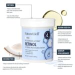 NATURE WELL Clinical Retinol Intense Moisture Cream for Face & Body - Anti-Aging Firming Cream for Wrinkles, Fine Lines & Crepey Skin – Hydrating & Nourishing Body Lotion & Facial Moisturizer - 16 Oz - Image 3