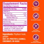 Metamucil, Psyllium Husk Capsules, 300 Capsules, 3-in-1 Fiber Supplement, Daily Psyllium Husk Fiber Capsules Help Support Digestive Health by Promoting Regularity*, Help Supplement Daily Fiber Intake - Image 2