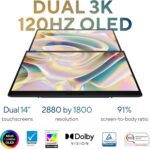 ASUS Zenbook Duo Laptop, Dual 14” OLED 3K 120Hz Touch Display, Evo, Intel Core Ultra 9 285H, Intel Arc Graphics, 32GB RAM, 1TB SSD, Windows 11, UX8406CA-PS99T - Image 5