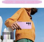 S25Ultra Unlocked Smartphone, Android 12.0 Mobile Phones 6.6'' HD+ Screen, 4GB RAM 32GB ROM/256GB SD, 4G Dual SIM Dual Camera, Face ID+WiFi+BT+FM+GPS+OTG (Black) - Image 5