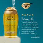 OGX Renewing + Argan Oil of Morocco Hair Oil, Extra Strength Penetrating Serum Treatment for Dry, Damaged, Frizzy, Curly & Coarse Hair, Cold-Pressed Argan Oil, Shine, 3.3 Fl Oz - Image 3