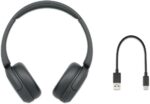 Sony WH-CH520 Wireless Headphones Bluetooth On-Ear Headset with Microphone and up to 50 Hours Battery Life with Quick Charging, Black - Image 6