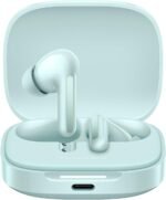 XIAOMI Redmi Buds 6 (Global Version) TWS Earphone, 49dB Active Noise Cancellation Headset, Built-in immersive 360°Surround Sound, 42 Hours Long Battery Life, Type-C Bluetooth 5.4 (Coral Green)