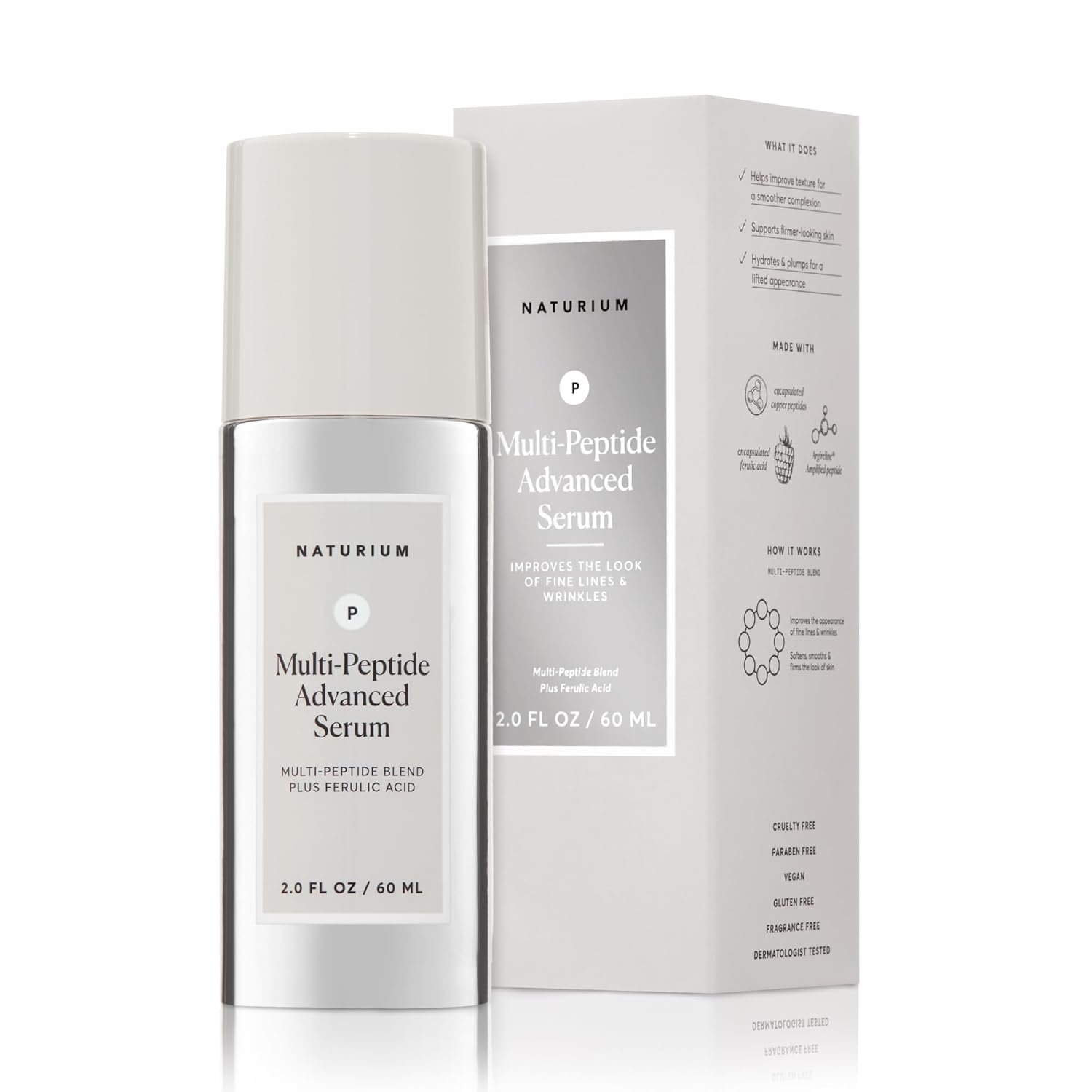 61-azTFFj5L._SL1500_.jpg Naturium Multi-Peptide Advanced Serum Jumbo, Firming & Smoothing Face Serum for Fine Lines & Wrinkles with Advanced Multi-Peptide Blend, 2 oz - Image 1