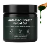 Anti-Bad Breath Herbal Gel Supplement, Body Odor Supplements, Internal Deodorant with Parsley, Green Tea, Chlorophyllin, Eliminates Odor from The Inside, Balances Oral & Gut (150g) (1)