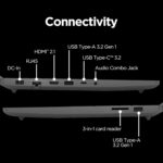 Lenovo LOQ Essential – AI-Powered Student Gaming Laptop - Intel® Core™i5-12450HX - 15.6" FHD IPS Display – 144Hz Refresh Rate – NVIDIA® GeForce RTX™ 4050 – 8GB Memory – 512GB SSD Storage – Luna Grey - Image 11