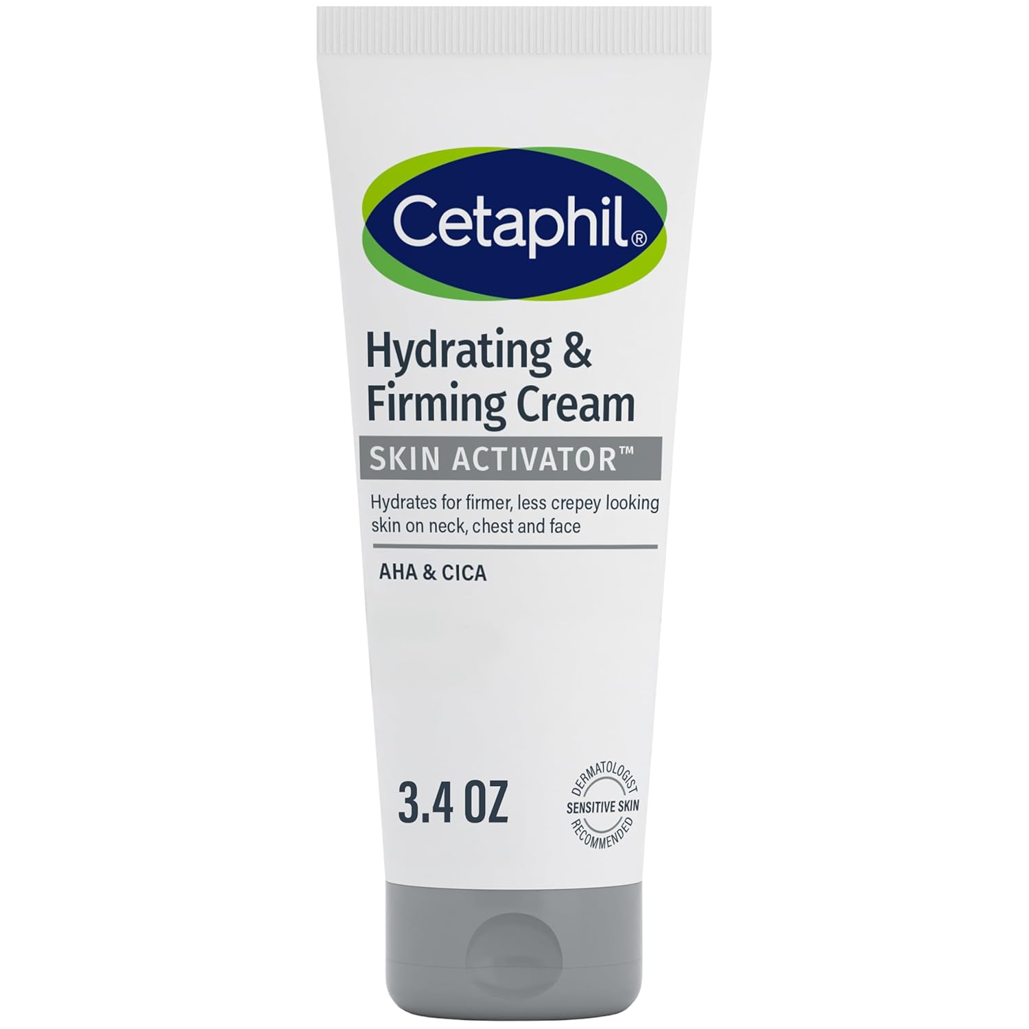 613ZYC0KFmL._SL1500_.jpg Cetaphil Skin Activator Hydrating & Firming Cream For Face, Neck & Chest 3.4 oz, Mandelic Acid (AHA) and Centella Asiatica (CICA) Cream, Hydrates and Firms Aging Skin, Anti-Aging Skincare - Image 1
