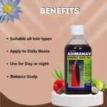 Adivasi Hair Oil for Hair Longer Hair, Stronger Hair, Hair Fall Control, For women and men (100ml) Pack 2, Green - Image 2