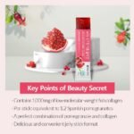 BOTO Beauty Secret Pomegranate Collagen 20g - Korean Beauty Collagen Jelly Stick, Low Molecular Fish Collagen, Pomegranate Flavored - Packs of 15 - Image 2