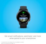 Garmin Vívoactive 5, Health and Fitness GPS Smartwatch, AMOLED Display, Up to 11 Days of Battery, Slate Aluminum Bezel with Black Case and Silicone Band - Image 6