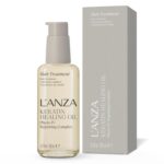 L'ANZA Keratin Healing Oil Hair Treatment Repairs Dry, Damaged Hair, Split Ends, Smooths Flyaways, Adds Silky Shine, Color Safe Anti Frizz, Heat & UV Protection Anti-Humidity, Sulfate Free