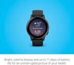 Garmin Vívoactive 5, Health and Fitness GPS Smartwatch, AMOLED Display, Up to 11 Days of Battery, Slate Aluminum Bezel with Black Case and Silicone Band - Image 3