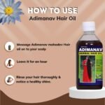 Adivasi Hair Oil for Hair Longer Hair, Stronger Hair, Hair Fall Control, For women and men (100ml) Pack 2, Green - Image 6