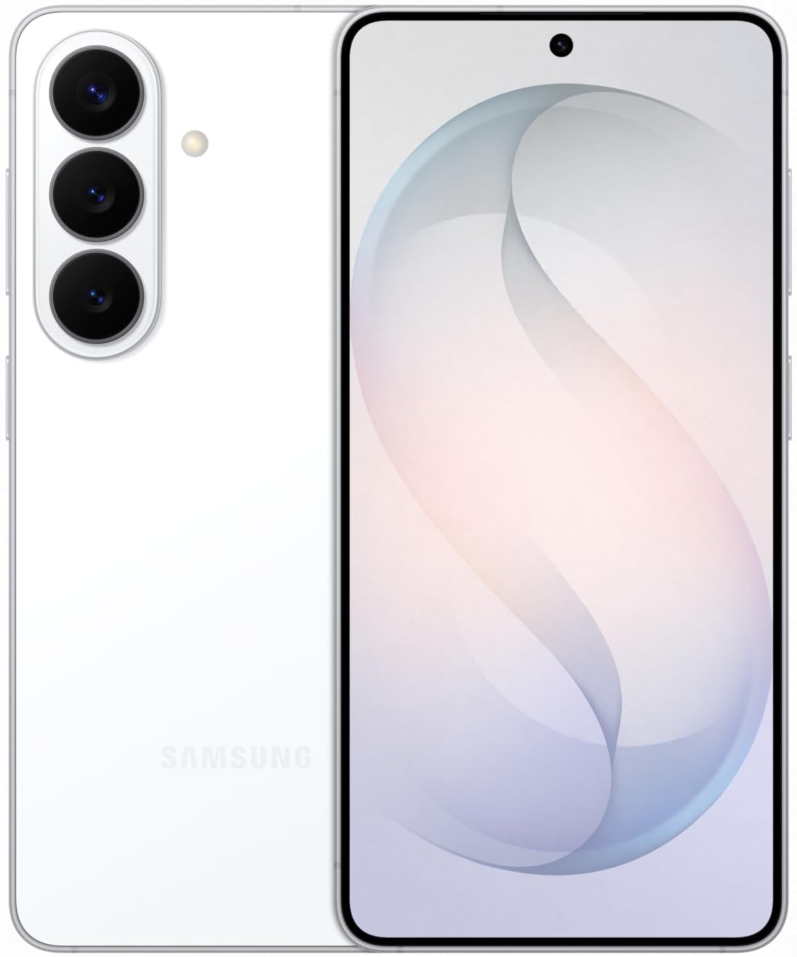 61KemCIdsLL._AC_SL1500_.jpg Samsung Galaxy S26, Unlocked Android Smartphone, 256GB, Powerful Processor, Galaxy AI, Immersive Viewing, Durable Battery, 2026, US 1 Year Warranty, White - Image 1