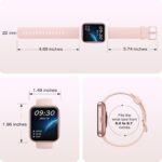 Fitpolo Smart Watches for Women Android iPhone, 1.8'' Women Smartwatch with Alexa Built-in, Bluetooth Calls, IP68 Waterproof, 7 Days Battery, Heart Rate/Sleep/SpO2 Monitor, 110 Sports Mode - Image 7