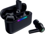 Razer Hammerhead V3 HyperSpeed Wireless Multi-Platform ANC Gaming Earbuds – 2.4GHz & Bluetooth 6.0, Up to 40 Hr Battery, THX Spatial Audio, for Smartphones, PC, Laptop, Tablet, PS5, Steam Deck – Black