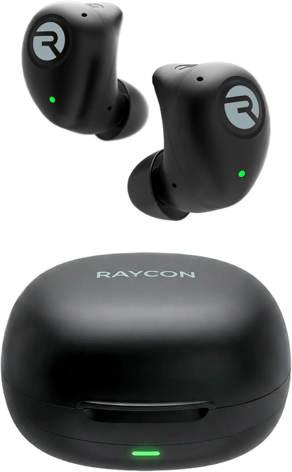 61OhaOOtxgL._AC_SL1500_.jpg Raycon Fitness Bluetooth Wireless Earbuds + Microphone with Active Noise Canceling, Sweat & Water-Resistant Earphones, Running Headphones, Ear Buds Wireless Bluetooth 56 Hours Playtime (Black) - Image 1