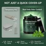 Anti-Bad Breath Herbal Gel Supplement - Body & Breath Odor Control from The Inside – Internal Deodorant, Natural Herbal Deodorant Gel with Parsley and Chlorophyll, Full Body Deodorizer (1) - Image 4