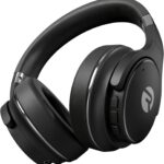 Raycon The Everyday Wireless Bluetooth Over Ear Headphones, with Active Noise Cancelling, Awareness Mode and Built in Microphone, IPX 4 Water Resistance, 40 Hours of Battery Life (Black)