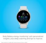 Garmin vívoactive 5, Health and Fitness GPS Smartwatch, AMOLED Display, Up to 11 Days of Battery, Ivory - Image 4