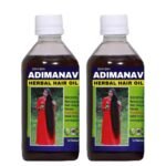 Adivasi Hair Oil for Hair Longer Hair, Stronger Hair, Hair Fall Control, For women and men (100ml) Pack 2, Green