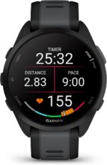 Garmin Forerunner 165, Running Smartwatch, Colorful AMOLED Display, Training Metrics and Recovery Insights, Black - Image 2