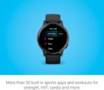 Garmin Vívoactive 5, Health and Fitness GPS Smartwatch, AMOLED Display, Up to 11 Days of Battery, Slate Aluminum Bezel with Black Case and Silicone Band - Image 5