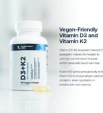 Transparent Labs Vitamin D3 K2 - Vitamin D & K2 Vitamin Supplement for Men & Women, Vegan-Friendly D3K2 5000 IU Supplements to Support Bone, Immune, and Overall Health - K2 D3 60 Capsules - Image 2