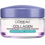 L'Oreal Paris Collagen Moisture Filler Facial Moisturizer, Anti Aging Face Cream, Non-Greasy Skin Care Formula For Up to 48HR Hydration, 1.7 oz